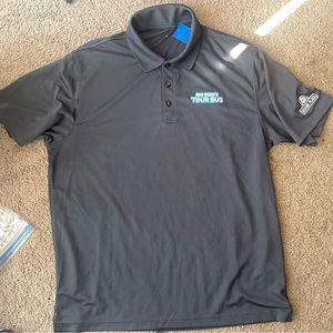 Sesame Place Bug Bird’s Tour Bus Employee Polo. Size XL.